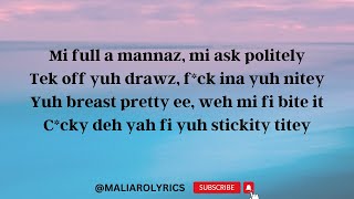 VYBZ KARTEL  GOOD NIGHT LYRICS  MALIAROLYRICS [upl. by Leiser187]