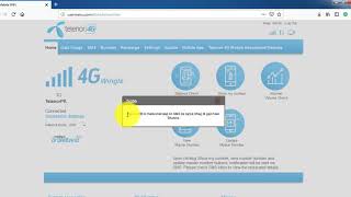 How to Check Remaining Data in Telenor 4G Device [upl. by Ailehs]