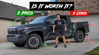 5 Pros and Cons of the 2024 Toyota Tacoma [upl. by Ailati676]