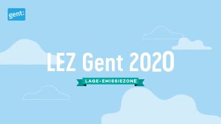 LageEmissiezone in Gent vanaf 2020 [upl. by Yelruc]