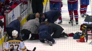 Charas hit on Pacioretty HD  Concussion [upl. by Tterraj]