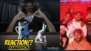 44  Reaction  Diibtv  Origami P03 Prd88Young وينزة مزال مابغا يحشم 👀 🔥🔥 [upl. by Idnam]