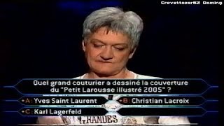 Qui Veut Gagner Des Millions  26082004  Marie ÉPISODE COMPLET [upl. by Gomez]