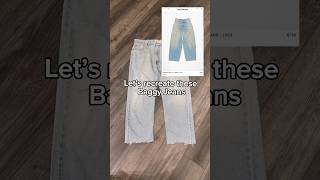 How to make Mud Wash BAGGY JEANS fashion baggyjeans thrifting [upl. by Malek]