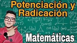 Potenciación y Radicación  Matemáticas [upl. by Helaina726]