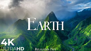 EARTH 4K  Relaxation Film  Peaceful Relaxing Music  Nature 4k Video UltraHD  OUR PLANET [upl. by Marga129]