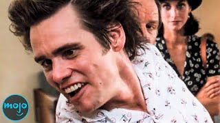 Top 10 Jim Carrey Scenes Where He Goes ALL OUT [upl. by Apgar310]