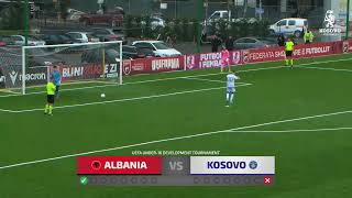 Kosovo U16  Albania U16  UEFA Development [upl. by Ahsiena608]