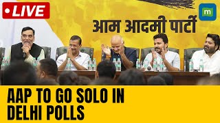 Delhi Assembly Polls Live  Kejriwal Rules Out Alliance With Congress In Delhi Assembly Polls  N18L [upl. by Korten567]