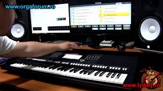 DEMO YAMAHA PSR S975 styles PLUS [upl. by Joelly715]