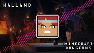 Halland Remix  Minecraft Dungeons [upl. by Llerrac]