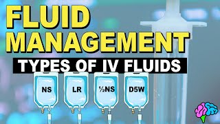 Types of IV Fluid  Fluid Management [upl. by Suidualc]