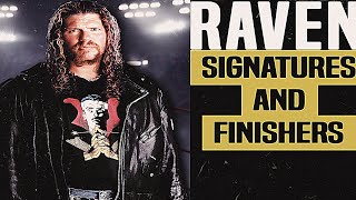 WWE 2K24  Raven Signatures and Finishers [upl. by Icats648]