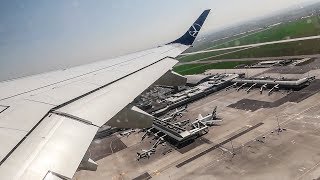 LOT Polish Airlines Embraer ERJ195 TAKEOFF from Prague Airport [upl. by Ahsinet96]