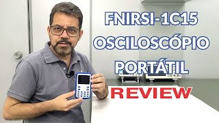 Osciloscópio portátil FNIRSI 1C15 Review [upl. by Hsenid548]