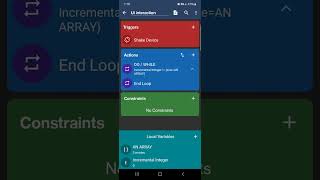 How to use Macrodroid 13 Advanced UI Interactions Array [upl. by Anaytat]