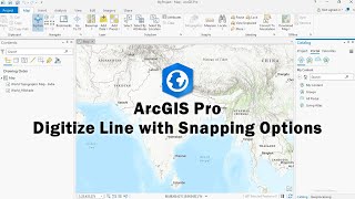 ArcGIS Pro Digitizing Line Feature [upl. by Davenport]