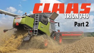 CLAAS Trion in Pennsylvania Pt 2 [upl. by Frederic327]