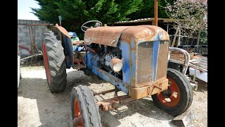 Restauration Fordson Major Diesel E1A de 1959 [upl. by Wakeen]