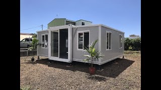 Portable Container House with Two bedrooms [upl. by Fabyola711]