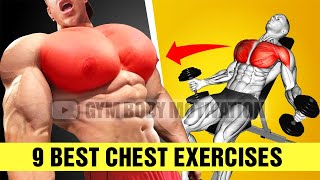 9 Effective Exercises To Build a Massive Chest [upl. by Colfin]