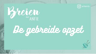 Steken opzetten de gebreide opzet [upl. by Nil]