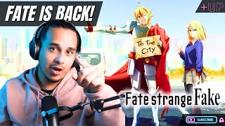 Fate Strange Fake Trailer Reaction  Keeps getting CRAZIER [upl. by Rozalie]