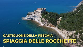 Spiaggia delle Rocchette  Castiglione della Pescaia [upl. by Ennovoj]