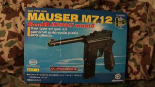 Marushin M712 Mauser 8mm GBB Kit gun Shooting and Overview [upl. by Sweet]