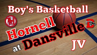 Hornell Red Raiders JV at Dansville Mustangs JV Boys Basketball [upl. by Alair]