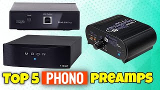 Top 5 Phono Preamps 2022  Phono Preamp Reviews [upl. by Elehcar]