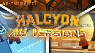 Halcyoneasy ver ALL VERSIONS V1  V3 I FE2 Community Maps [upl. by Nudd]