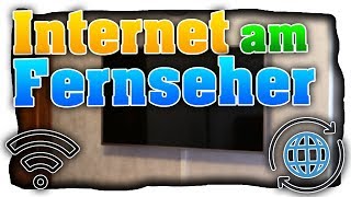 Fernseher mit WLAN verbinden Fernseher mit Internet verbinden MitOhne Kabel  Tutorial [upl. by Aicital]