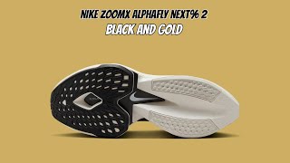 Nike ZoomX AlphaFly NEXT 2 Black and Gold [upl. by Mariano]