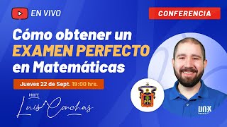 Cómo obtener un examen PERFECTO en Matemáticas en tu examen de admisión  Examen UDG  PAA [upl. by Adilen]