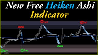 New Free Smoothed Heiken Ashi Indicator 9892 Winning Trading Strategy [upl. by Bertha]