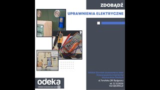 Kurs Elektryka czIII Kursy zawodowe ODEKA SIMP Ośrodek Doskonalenia Kadr Bydgoszcz [upl. by Mima]