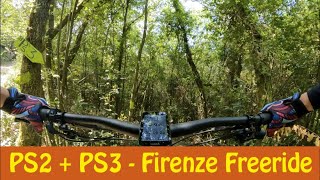 il trail più impegnativo del Firenze Freeride bike park PS2  PS3 mtb [upl. by Larrad]