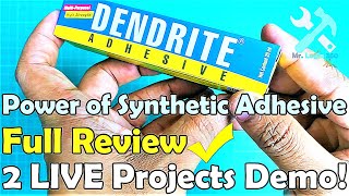 Unleashing the Power of Dendrite Synthetic Adhesive Full Review and 2 LIVE Projects Demo [upl. by Yessac]