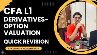 CFA Level 1 revision  Derivatives Option Valuation  Question solving [upl. by Kiker]