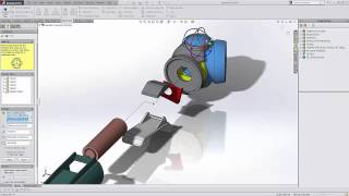 SOLIDWORKS eDrawings  Viewing Rotated Explode Steps [upl. by Yrehc]