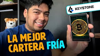 Keystone la Mejor Carteria Fria para tus CRYPTOS La Mas Segura 🔐 TUTORIAL [upl. by Gainor846]