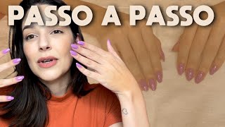 COMO FAZER AS UNHAS iniciantes  Laura Kuczynski [upl. by Nonnair898]