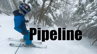 “The Most Relentless Inbounds Line at Stowe” Pipeline  Stowe Vt [upl. by Ecilayram31]