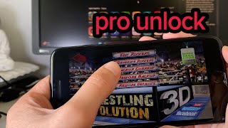 Wrestling Revolution 3D MOD IOS Unlock pro [upl. by Sabsay]