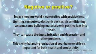 Negative Ions  How Do Neg Ions Influence Our Health [upl. by Diena741]