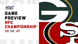 Green Bay Packers vs San Francisco 49ers NFC Championship Preview [upl. by Durning145]