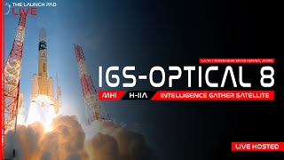 LIVE Japan IGSOptical 8 HIIA Launch [upl. by Nehcterg]