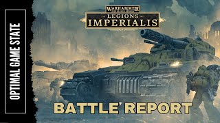 Legions Imperialis  Battle Report [upl. by Ahseit765]