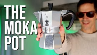 How to brew moka pot coffee  Bialetti Moka Express [upl. by Claudian]